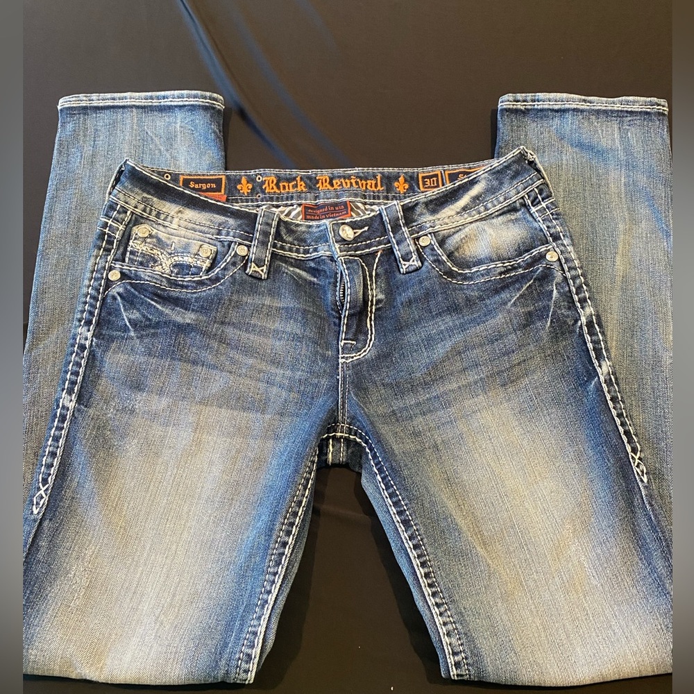 Rock Revival Sz30 Straight Jeans